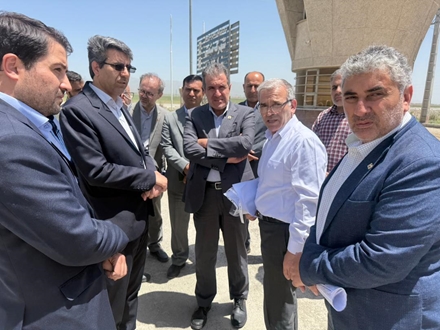 بازدید معاون وزیر صمت از شهرک صنعتی سلطانیه زنجان